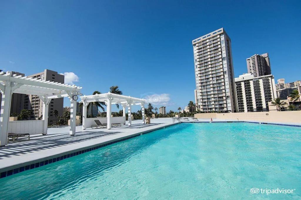 Waikiki Beach Cozy Studio No Resort Fee Honolulu Bagian luar foto
